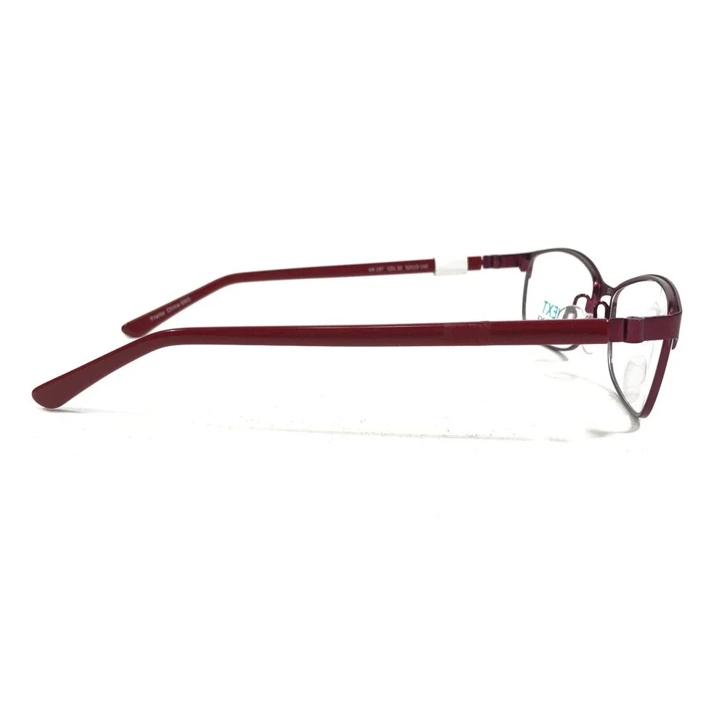 Next Issue AN 197 COL 30 Eyeglasses Frames Red Square Half Rim 52-15-140